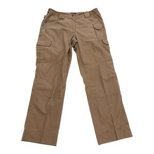 5.11 Tactical Taclite Pro Cargo Pants Womens 16 Long Khaki Ripstop Utility Stain